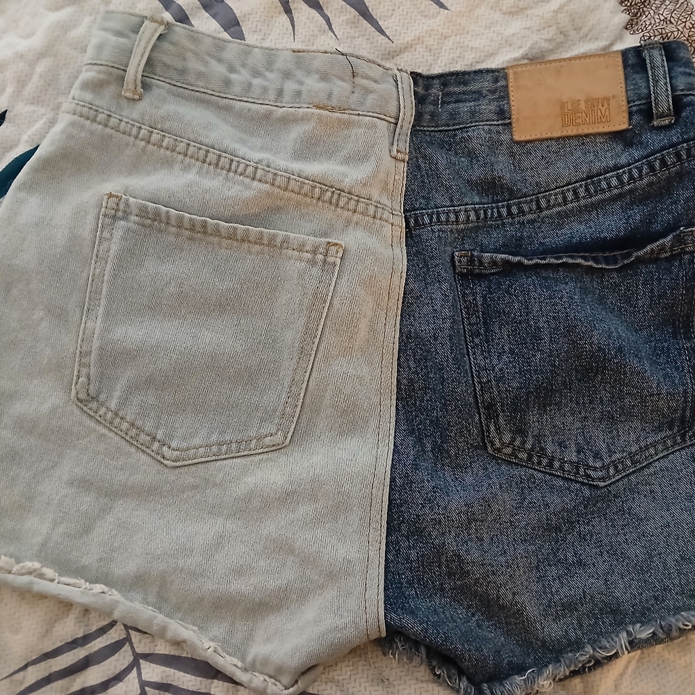 Blue Jean Shorts Classic Denim Style